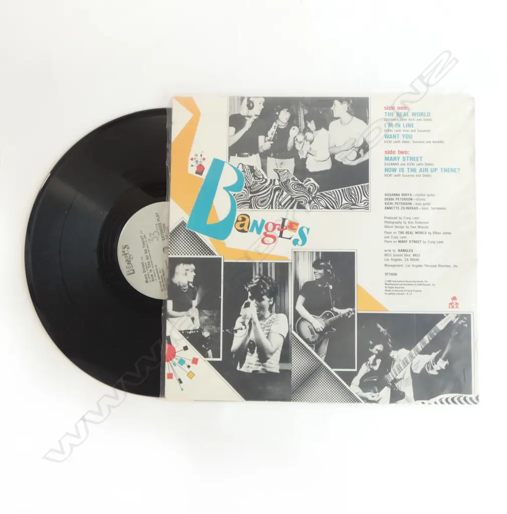BANGLES 'SELF TITLED EP' SP-70506 Image 1++